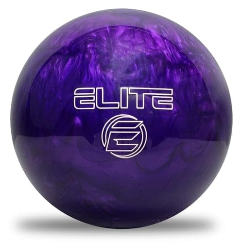 ELITE Star Polyester Bowling Ball - Customizable with Basic Drilling & Engraving Options - Great for Spare Shooting, League, Straight Bowlers - Beginner Entry Level - color: Purple Pearl, size: 13 lbs
