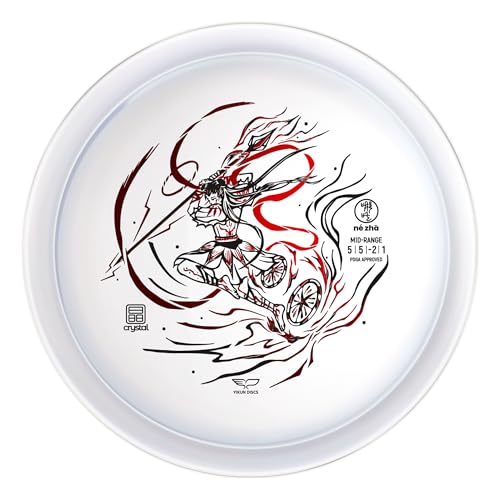 Yikun Disc Golf| Pro Worlds 2025 Limited Edition | | Fairway-Distance Hybrid Disc | Max 100m+ Flights for All Skill Levels | Late-Turn Glide & Reliable Fade | PDGA Approved 170-176g - color: Pro Worlds 2025 transparent