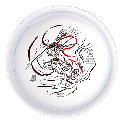 Yikun Disc Golf| Pro Worlds 2025 Limited Edition | | Fairway-Distance Hybrid Disc | Max 100m+ Flights for All Skill Levels | Late-Turn Glide & Reliable Fade | PDGA Approved 170-176g - color: Pro Worlds 2025 transparent