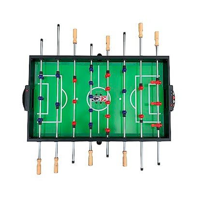 KICK Quatro 55" 4-in-1 Foldable Multi Game Table – Foosball, Billiards/Pool, Push Hockey & Ping Pong - color: Black