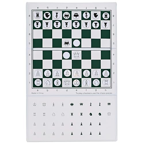 Bobby Fischer Mini Magnetic Pocket Chess Set - Travel - 6 x 3.25 by WE Games