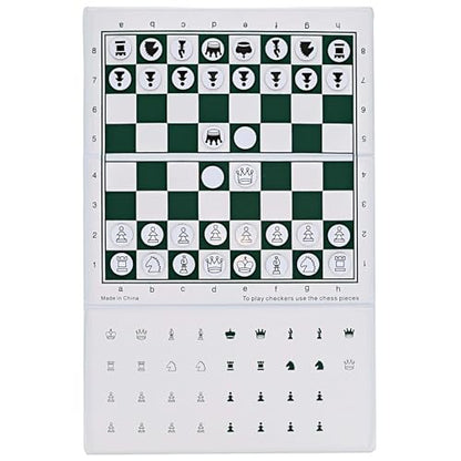 Bobby Fischer Mini Magnetic Pocket Chess Set - Travel - 6 x 3.25 by WE Games
