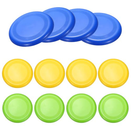 Soft Flying Disc, Sports Flying Discs All Ages Outdoor Flying Disc Training Playing Lightweight Durable - color: Yellow/Green/Blue