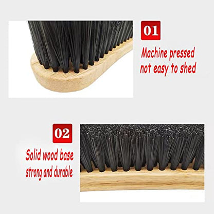 Billiard Pool Table and Rail Brush Set Wooden Pool Table Nylon Bristle Brush Billiards Table Snooker Accessorie