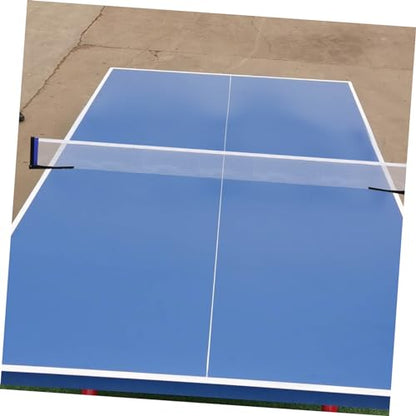Table Tennis Net with Rack Portable Easy-Setup Replacement Net for for Family Fun and Practice Includes Durable Design for Enhanced Visibility