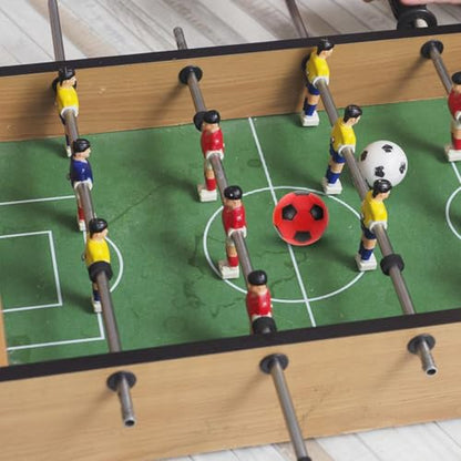 WOONEKY Table Soccer Balls 9pcs Replacement Balls 1.42in for Tabletop Soccer Games Decorations