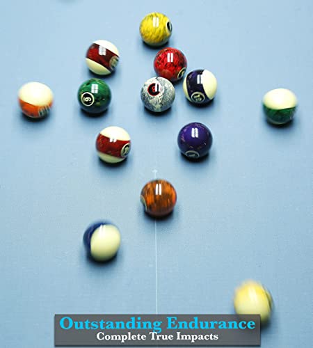 JAPER BEES Billiard Ball/Pool Ball Set Complete 16balls 2-1/4" Regulation Size&Weight Resin Ball - style: MARBLE DARK