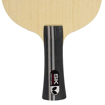 Butterfly SK Carbon Table Tennis Blade - TAMCA 5000 Carbon Fiber Blade - Professional Butterfly Table Tennis Blade - Available in FL and ST Shakehand Handle Styles - Made in Japan - style: Flared