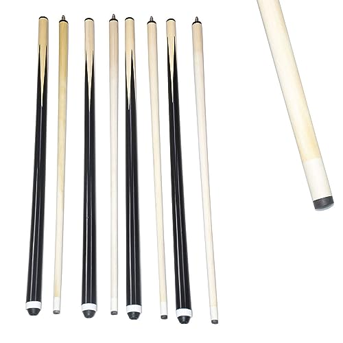 58 Inch 19oz 2-Piece Hardwood Billiard House Cue Sticks Pool Cue, - style: 58" Set of 4