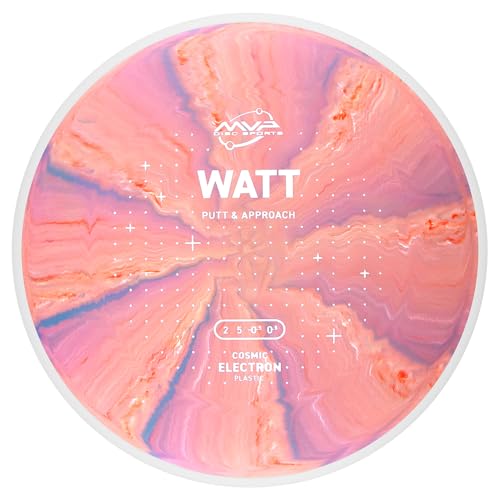 MVP Disc Sports Cosmic Electron Watt Disc Golf Putter (Colors May Vary) - size: 170-175g