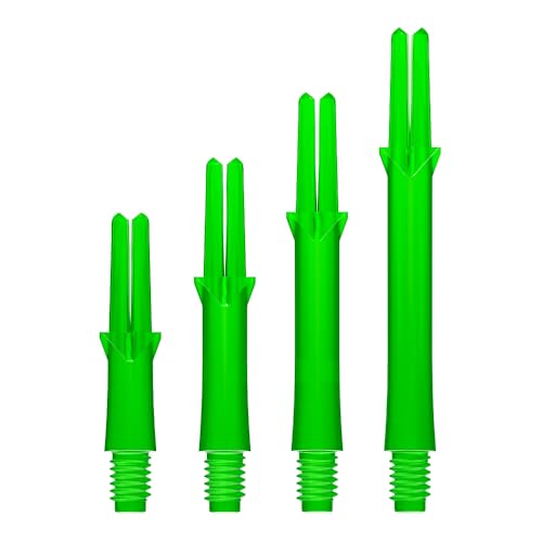 L-style L-Shaft Locked Dart Shafts - 2BA Thread - color: Green, size: Short (190)