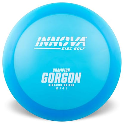 Innova Champion Gorgon Distance Driver, Control Disc Golf Driver with Straight Glide (Colors Will Vary) - size: 170-172g