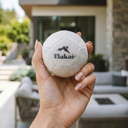 Elakai Soft Bocce Game Set – Outdoor Lawn Bocce Ball Game with Soft Balls & Carry Bag, Family Backyard Yard Game