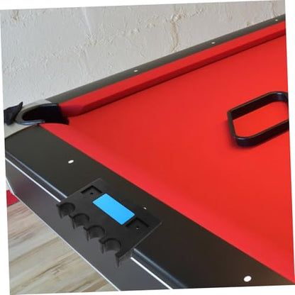 POPETPOP 2pcs Billiard Cue Rack Durable Pool Stick Holder for Game Rooms Wall Mounted Organizer for Cues Enhance Gameplay Preserve Condition for Professional