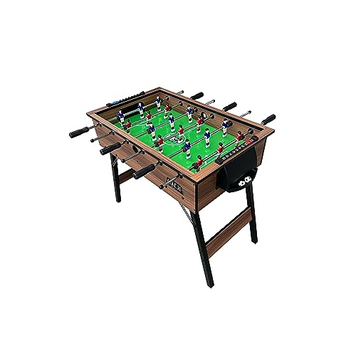 KICK Rattler 36" Foosball Table – Portable Indoor Game Table - color: Brown
