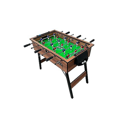 KICK Rattler 36" Foosball Table – Portable Indoor Game Table - color: Brown