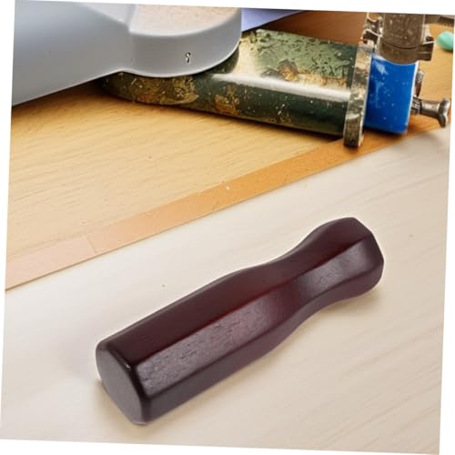 2pcs Wooden Foosball Handle Grips Octagonal Table Soccer Replacement Handles Control Enhancing Accessories for Family Game Table Football Rods Replacement