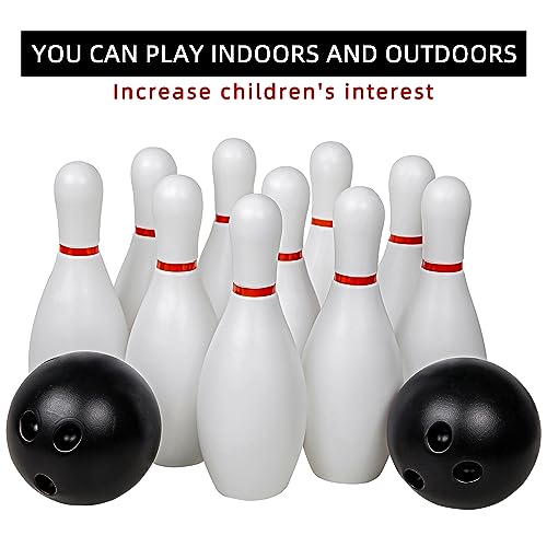 Kids Bowling Set, Bowling for Kids 2-5, Toddler Plastic Bowling pins Toys, Family Indoor Sports Games, Parent Child Interaction/Preferred for Birthday Parties
