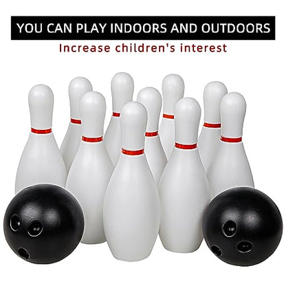 Kids Bowling Set, Bowling for Kids 2-5, Toddler Plastic Bowling pins Toys, Family Indoor Sports Games, Parent Child Interaction/Preferred for Birthday Parties