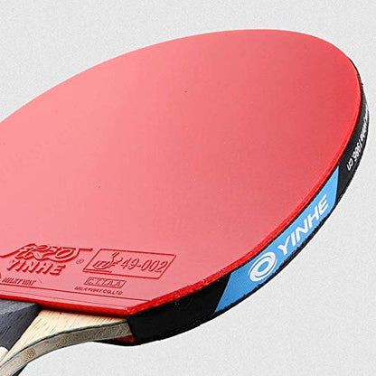Professional Table Tennis Bat 9/10 Stars Advanced Ping Pong Bat 2 Layers of Carbon Fiber 5 Layers of Wood / 10 Stars/Long Handle (9 Stars Long Handle) - color: 9 Stars, size: Long handle
