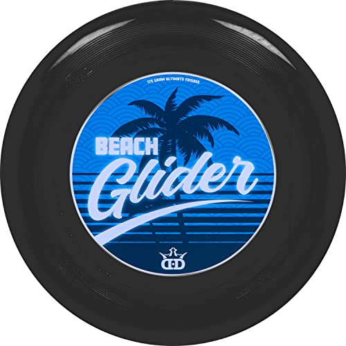Dynamic Discs Beach Glider Flying Disc, Catch and Throw Frisbee Discs Golf, Predictable Flight Pattern, 175g+, Black - color: Black