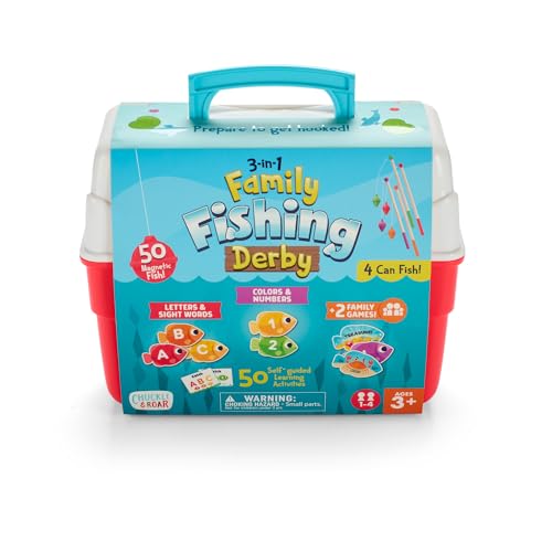 Chuckle & Roar Family Fishing Derby Learn While You Play Game
