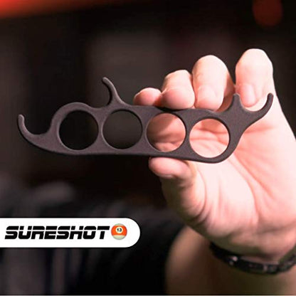 Sureshot Billiard Mechanical Bridge for Billiards, Hand Held Pool Bridge, Billiards Pool Cue Accessory, The First Ever Handheld Snooker Accessory That Perfects Every Shot!