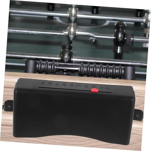 BESPORTBLE Foosball Accessories 2-Pack Compact Foosball Balls Collect Case for Table Football Replacement Parts 9.64X3.54X2.36In Durable Plastic Ball Holder for Game Room