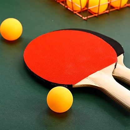 Yunsailing 300 Pieces Plastic Balls 40 mm Washable Table Tennis Balls for Outdoor Crafts Table Tennis Carnival Pool Games Party Decoration, White and Yellow