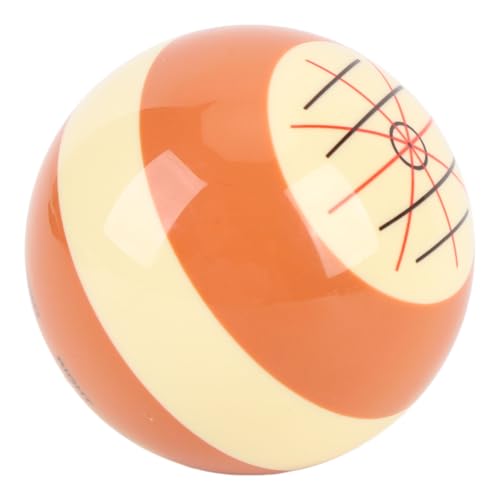 Training Billiards Cue Ball Resin Standard Pool Practice Cue Ball for US Billiards Eight Balls 57.2mm Diameter