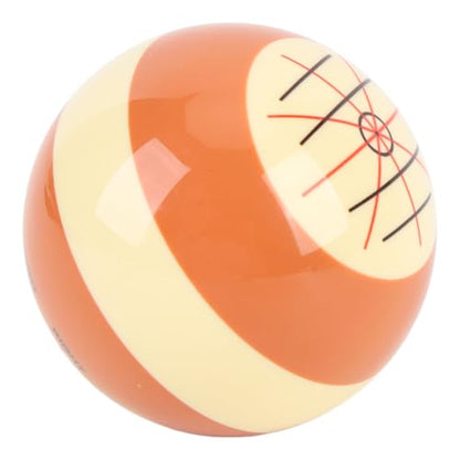 Training Billiards Cue Ball Resin Standard Pool Practice Cue Ball for US Billiards Eight Balls 57.2mm Diameter
