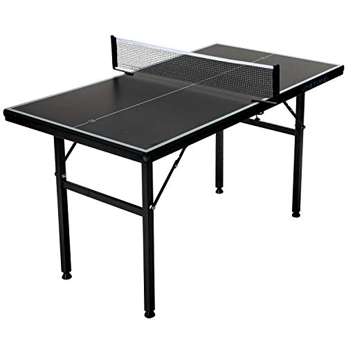 Franklin Sports Table Tennis Tables - Optima Table Tennis Tables - Indoor + Outdoor Tables - Official Size Conversion Tops - Mid-Size Tables for Kids - style: Mid-Size Table