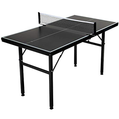 Franklin Sports Table Tennis Tables - Optima Table Tennis Tables - Indoor + Outdoor Tables - Official Size Conversion Tops - Mid-Size Tables for Kids - style: Mid-Size Table