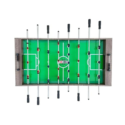 KICK Drias 48" Foosball Table – Compact Indoor Game Table - color: Brown