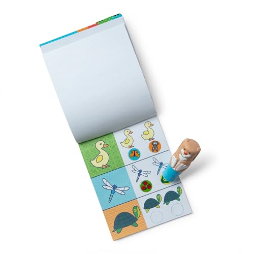 Melissa & Doug Sticker Wow!™ Bunny Bundle: 24-Page Activity Pad, Stamper, 500 Stickers, Mini Pad, Arts and Crafts Fidget Toy Collectible Character - color: Bunny, size: Bundle