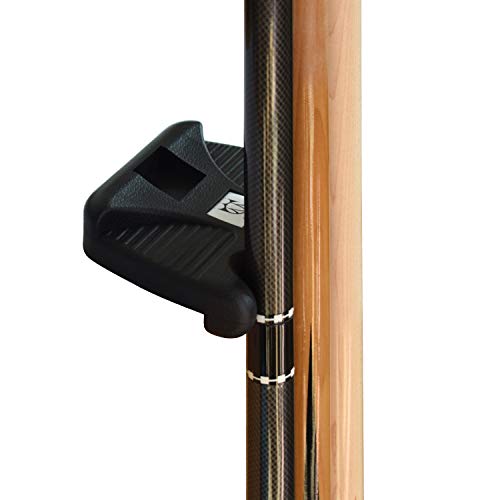 CROWN ME Cue Hoder, Cue Rest Cue Stick Holder, Portable Weighted Billiard Cue Rack with Chalk Holder, Pool Cue Holder, 3 Holes - style: 3 Holes