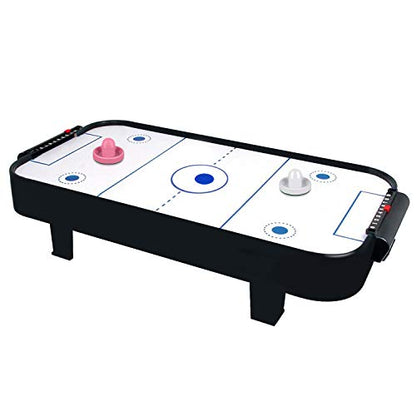 ONE250 Air Hockey Pushers and Red Air Hockey Pucks, Goal Handles Paddles Replacement Accessories for Game Tables (4 Striker, 4 Puck Pack) - color: Pink & White