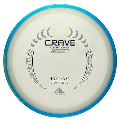 Axiom Discs Eclipse Glow 2.0 Crave Disc Golf Fairway Driver (Colors May Vary) - size: 170-175g
