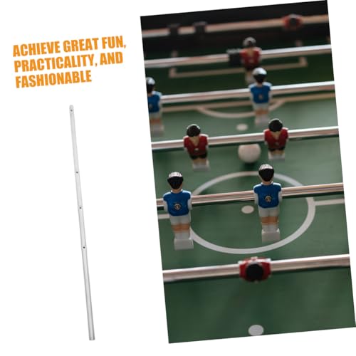 Mini Foosball Table Parts Replacement Metal Rod for Boys and Girls Easy Assembly Comfortable Handle