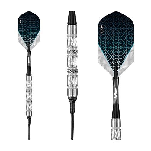 Viper Diamond 90% Tungsten Soft Tip Dart Set with Case