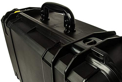 Case Club Heavy Duty Waterproof Bowling Ball Cases with Wheels and Extension Handle - style: 2 Ball