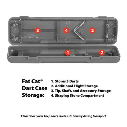 Fat Cat Realtree APC Pink Camo Soft Tip Darts with Storage/Travel Case, 16 Grams