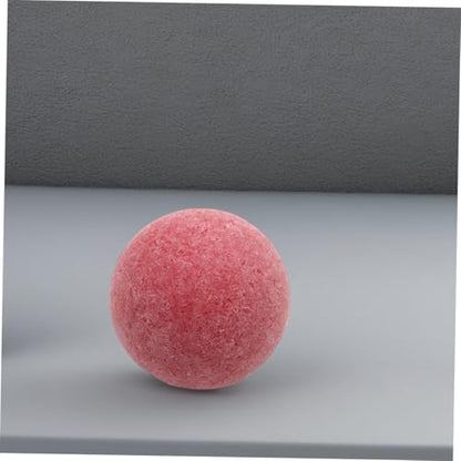 Foosball Table Replacement Balls Mini Soccer Games Balls Frosted Foosball Table Balls for Tabletop - color: Red