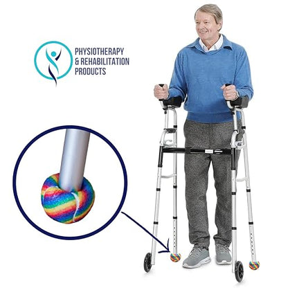 lab&tek Ultra-Thick & Extra-Durable Precut Tennis Balls Pack | Pro Glide Kit for Walkers, Chairs, Furniture Feet, Desks, and Table Legs | Enhances Mobility & Protects Floors - style: 20 Balls Kit