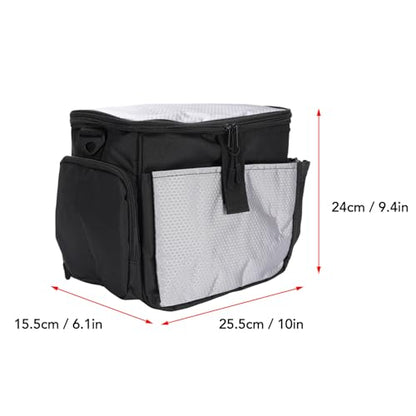 Luqeeg Disc Golf Bag, Portable Disc Starter Bags, Golf Carrier with Detachable Adjustable Shoulder Strap for Players