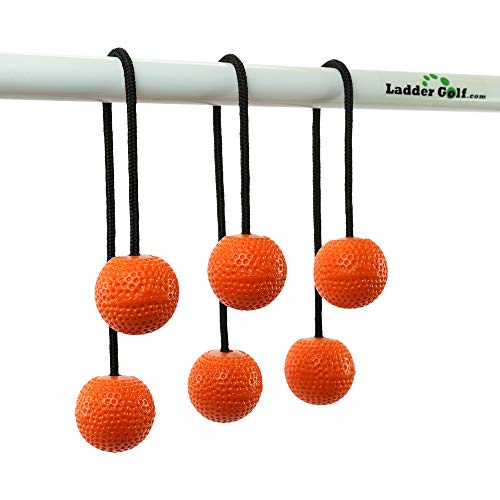 Ladder Golf Official Soft Bolas, 3 PK - color: Orange