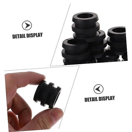 Abaodam 15pcs Plastic Foosball Bushings Table Football Bearing Rods for Standard Game Tables Easy to Install Wear-Resistant Replacement Parts for Enhanced