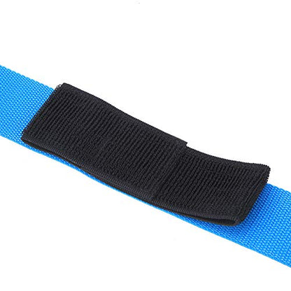 Cooperative Legged Race Band, Team Building Game for Outdoor Birthday Party, Adjustable Elastic Ankle Strap with Zippered Carry Bag for Children and Adults - style: A set of 3 people