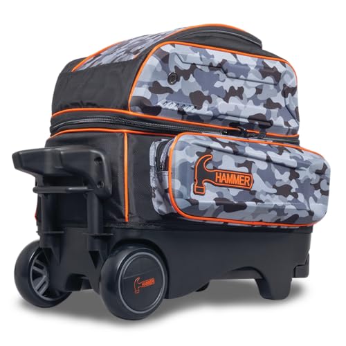 Hammer Gauntlet Double Roller Bowling Bag - color: Camo