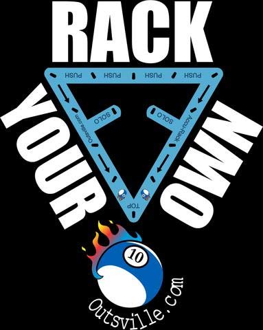 Accu-Rack Outsville Billiards Template Set (Solo, Diamond 9 and Pro 10)